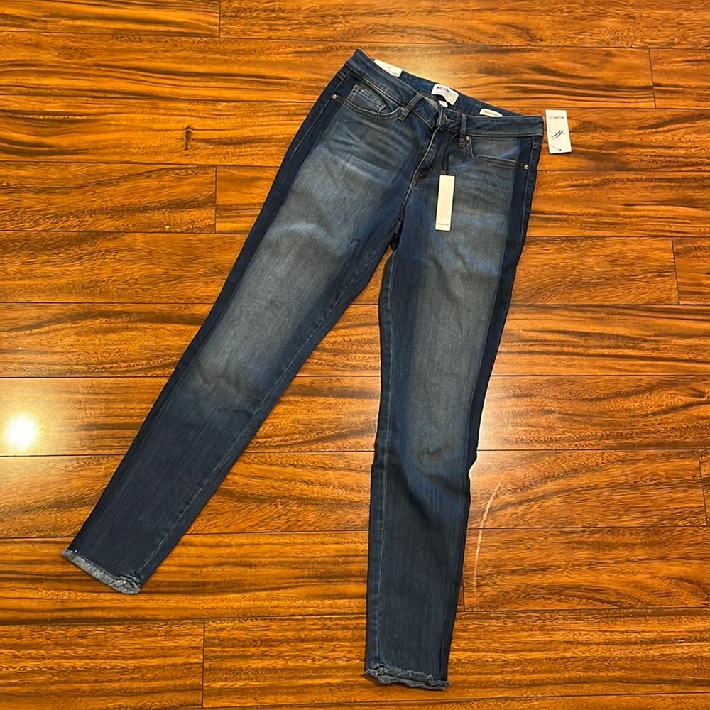 William Rast Women's Skinny Jeans in Dark Blue Wash